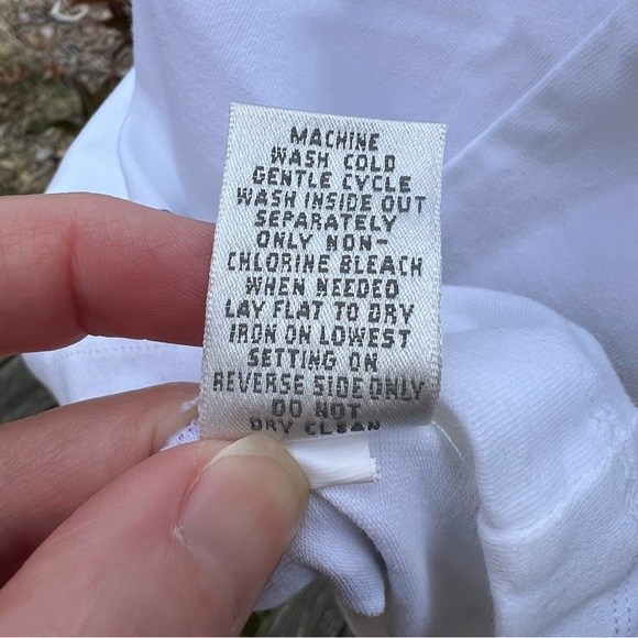 Chicos Zenergy White Flower / Zebra Print Tank - Picture 3 of 7